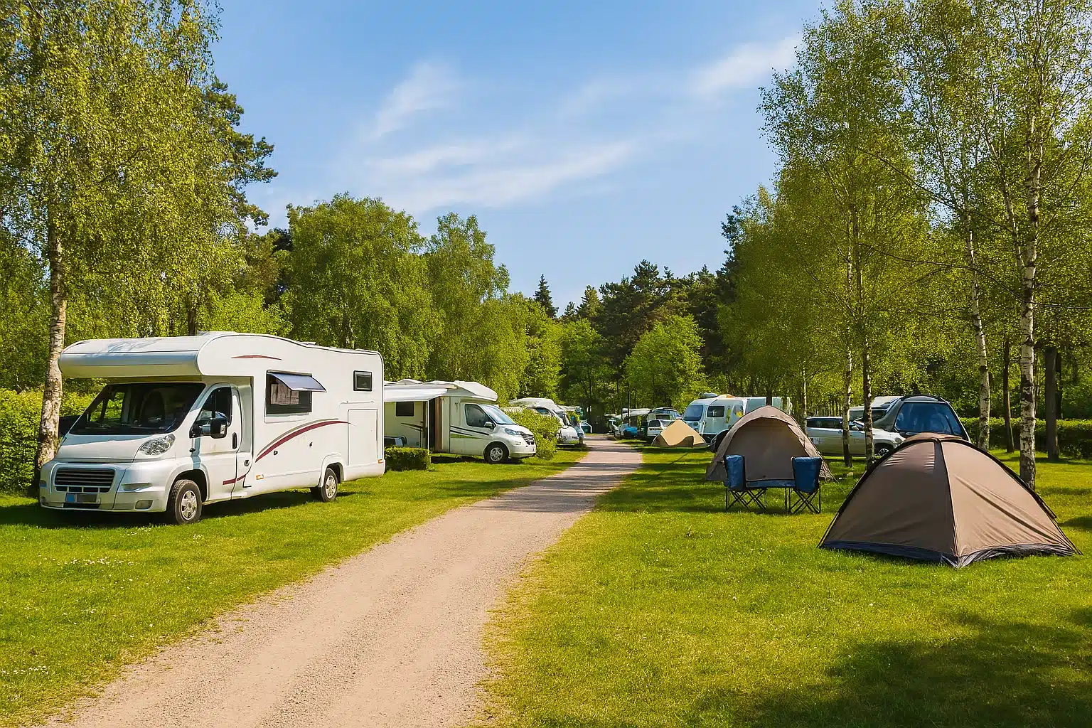 Telephone de secours camping